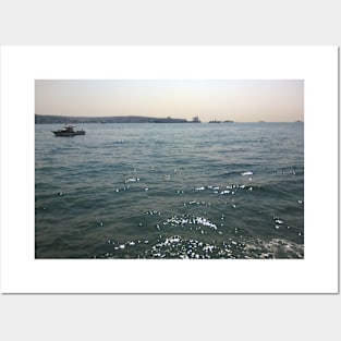 Istanbul Sea View Posters and Art